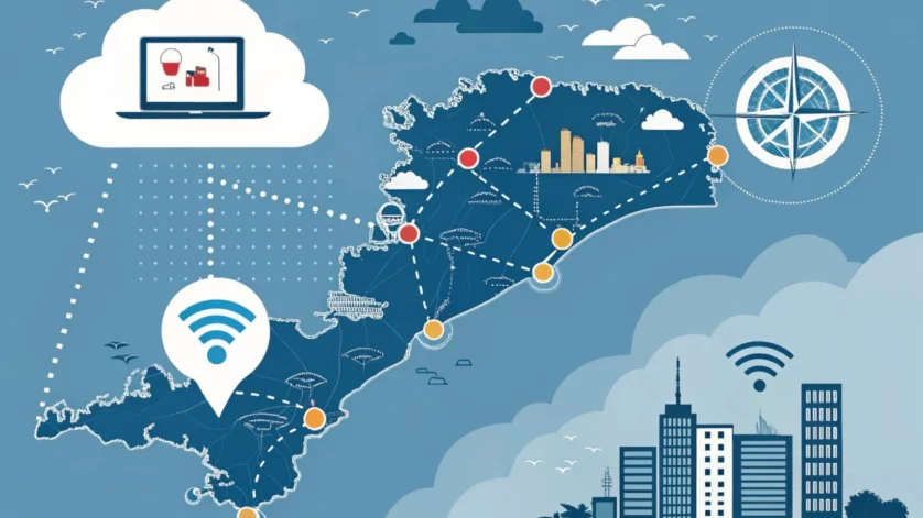 Mapa das Vagas Home Office em SC: Empresas e Setores