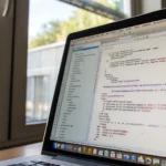 Código Python com Pandas e NumPy em análise de dados para otimizar operações no varejo.